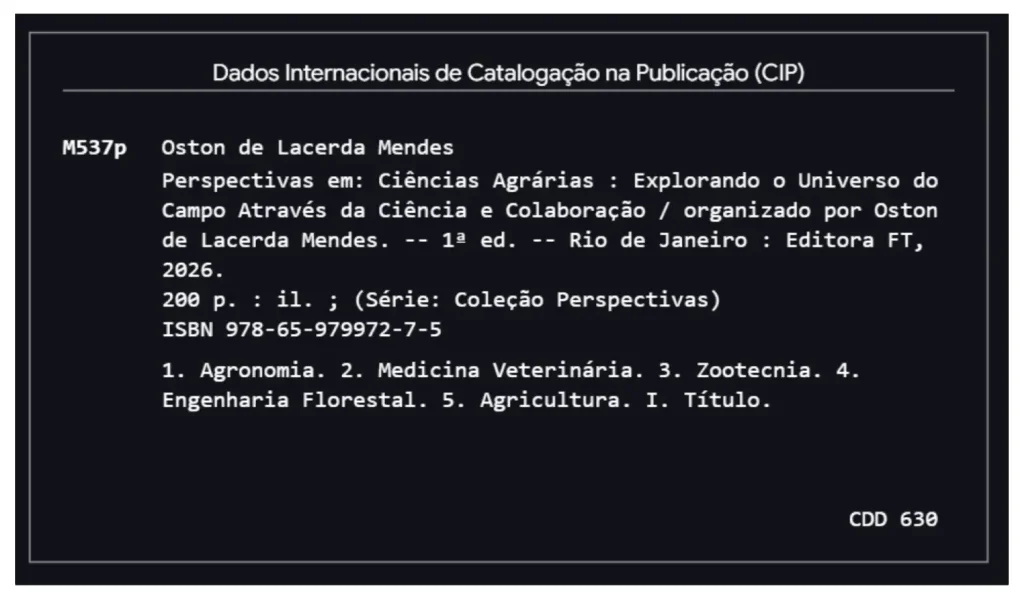 5 ciencias agrÁrias