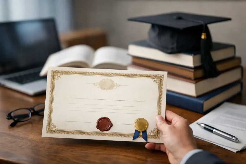 Certificado de publicação acadêmica vale?