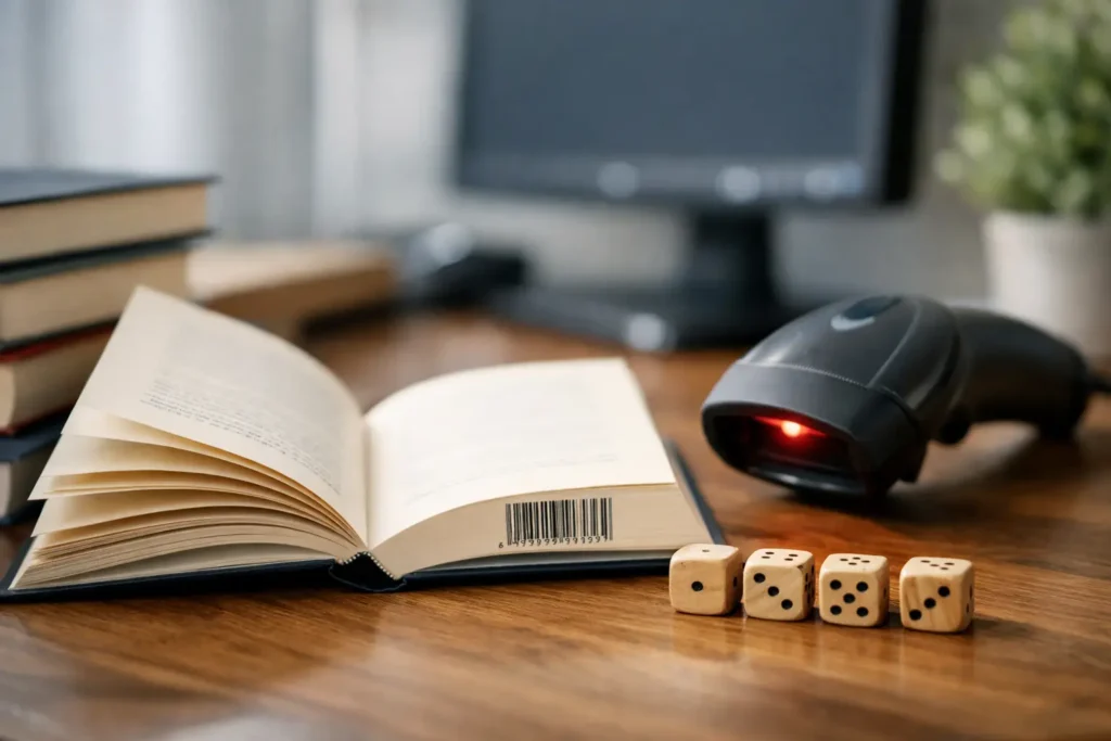 ISBN do livro gera pontuação?